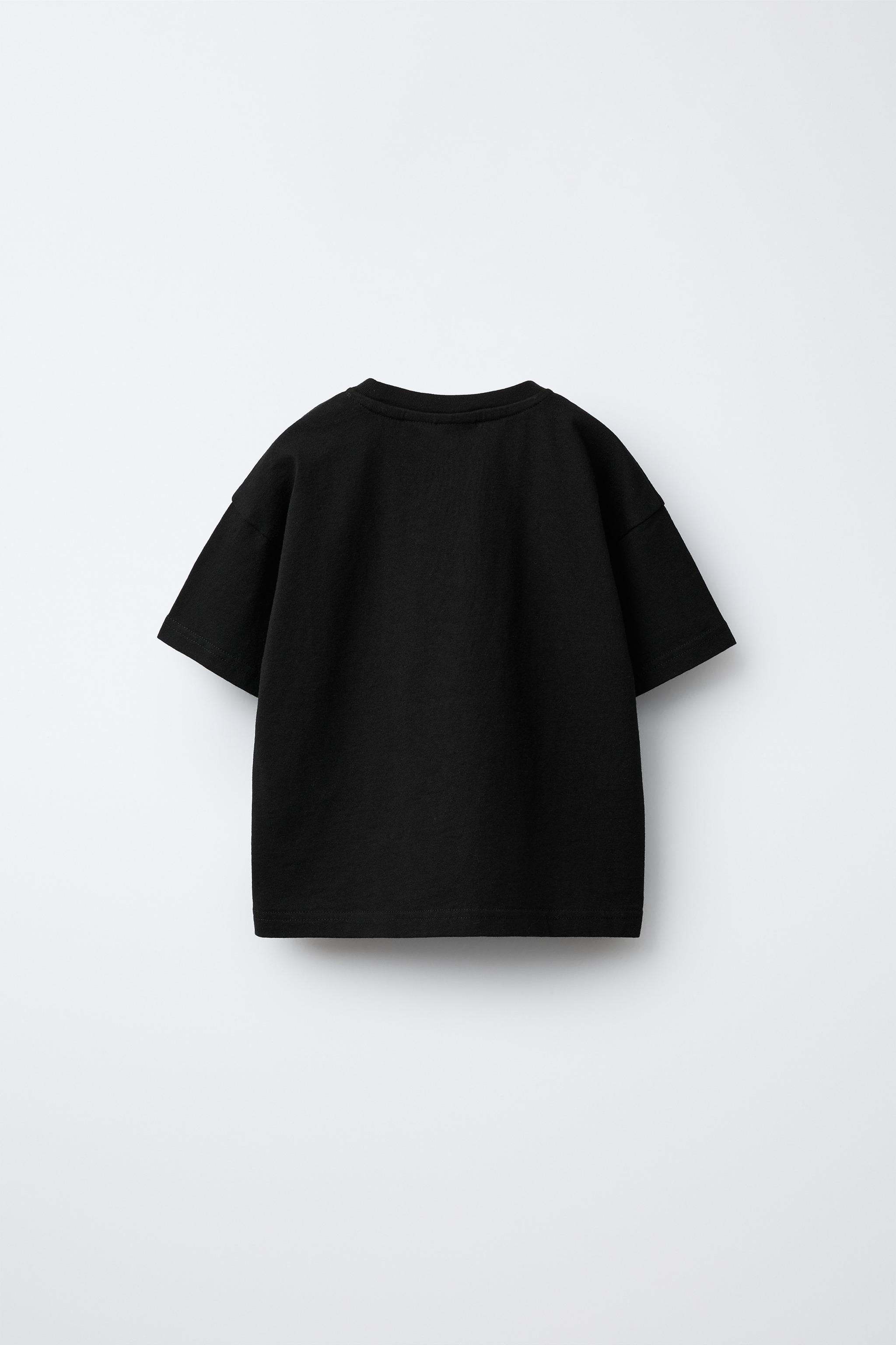 EMBROIDERED HORSES T-SHIRT